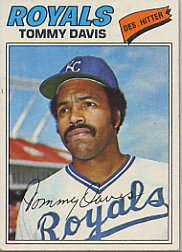 1977 Topps Baseball Cards      362     Tommy Davis